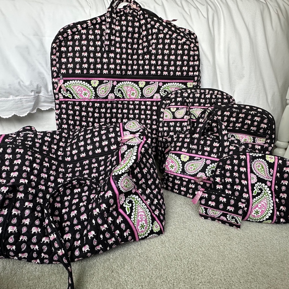 Vera Bradley Luggage Set